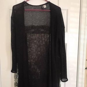 H&M black cardigan